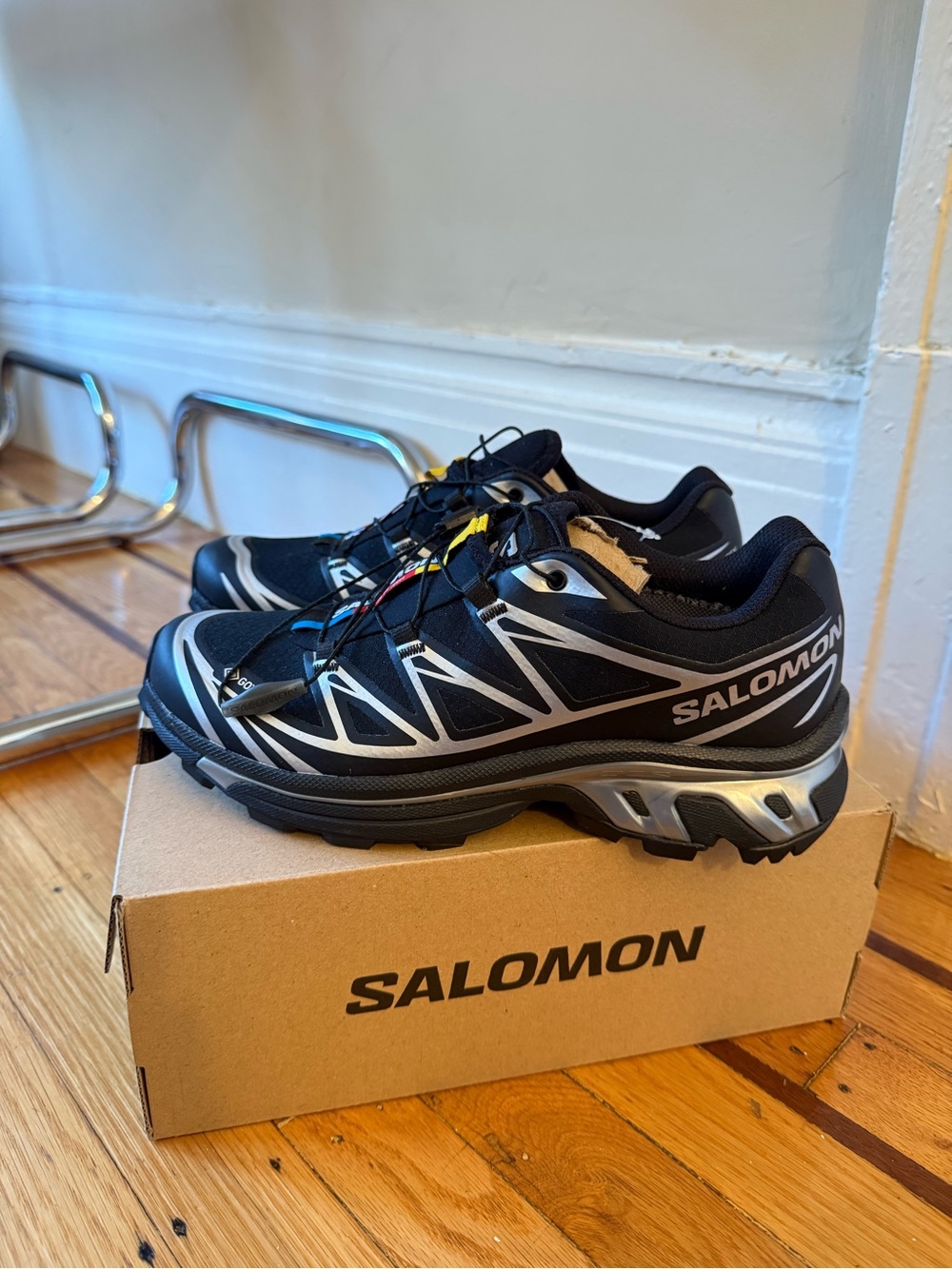 Salomon XT-6 GORE-TEX Black Sneaker